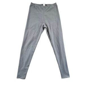 Cut Loose Womens‎ Gray Cotton Lycra Leggings Size Small Made in USA
